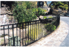 Wrought Iron Fence Brea