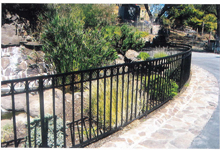 Wrought Iron Fence Garden Grove