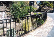 Wrought Iron Fence Stanton