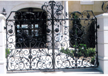 Wrought Iron Driveway Gates Westminster